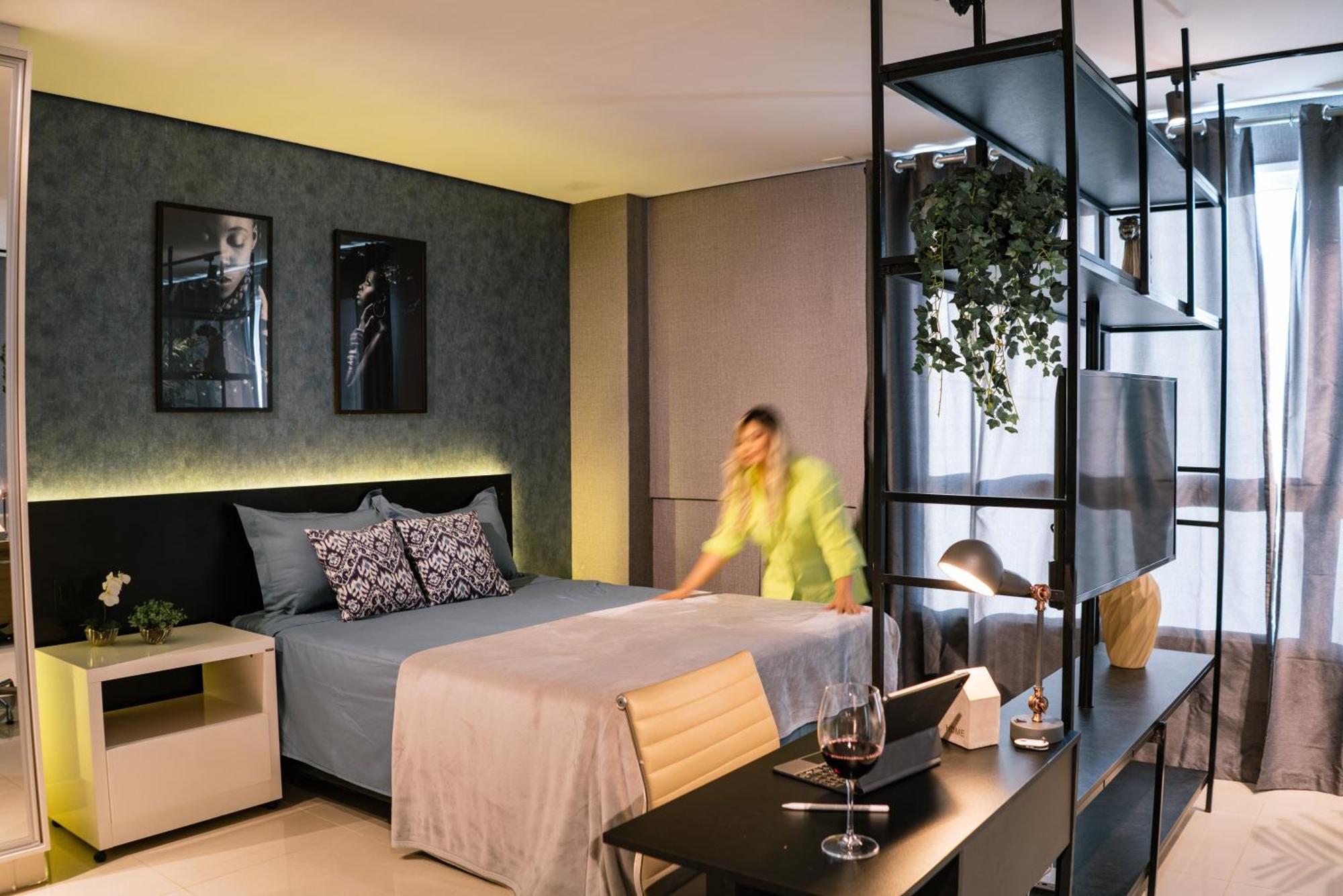Flat Studio Dna Smart Style Goiânia Εξωτερικό φωτογραφία